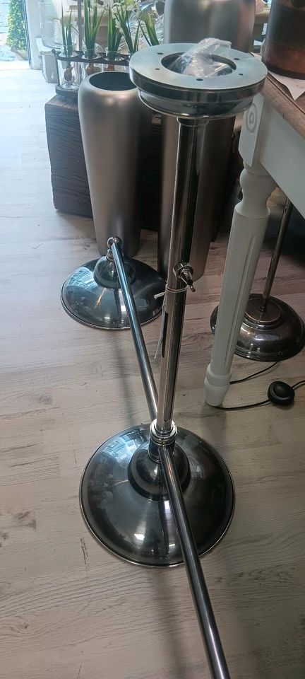 Hängelampe Truident Industrialstil Messing Loft antiksilber XL – Bild 4